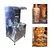 Commercial 25-35 Kg SS Cabinet Type Gas Operated Shawarma Machine With Thali